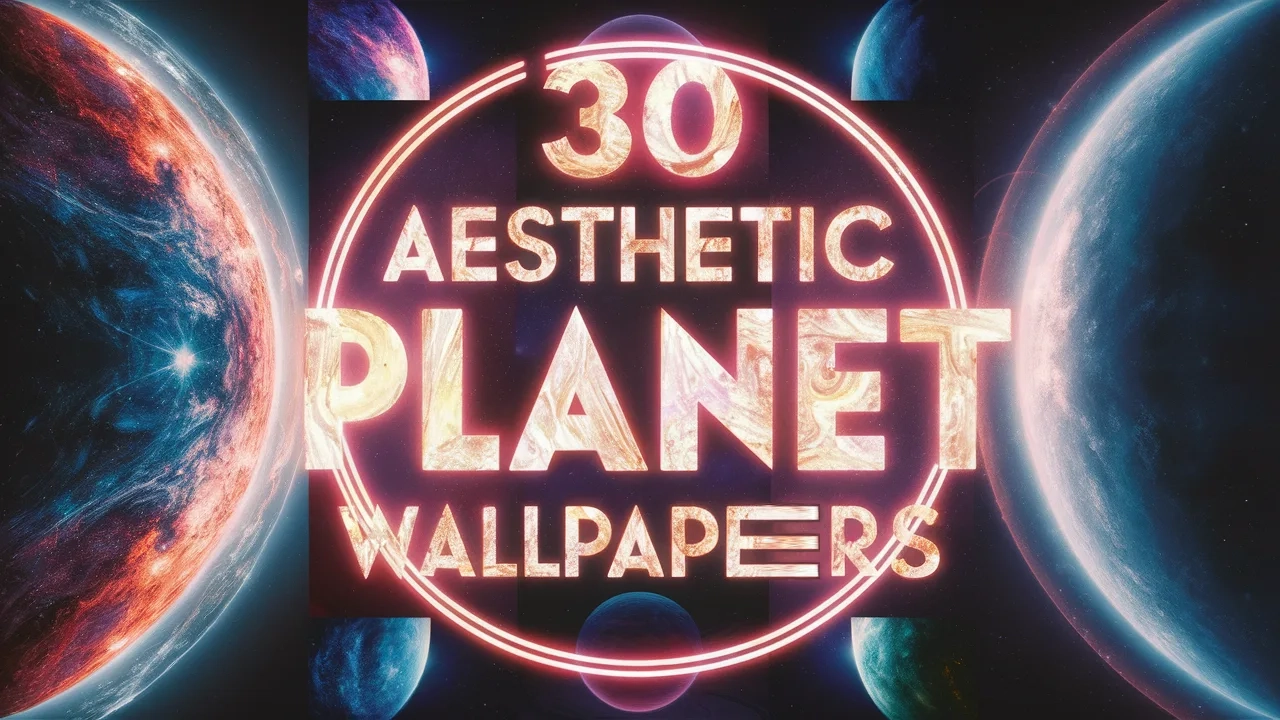 30+ Aesthetic Dreamy Planets iPhone Wallpapers (and videos)
