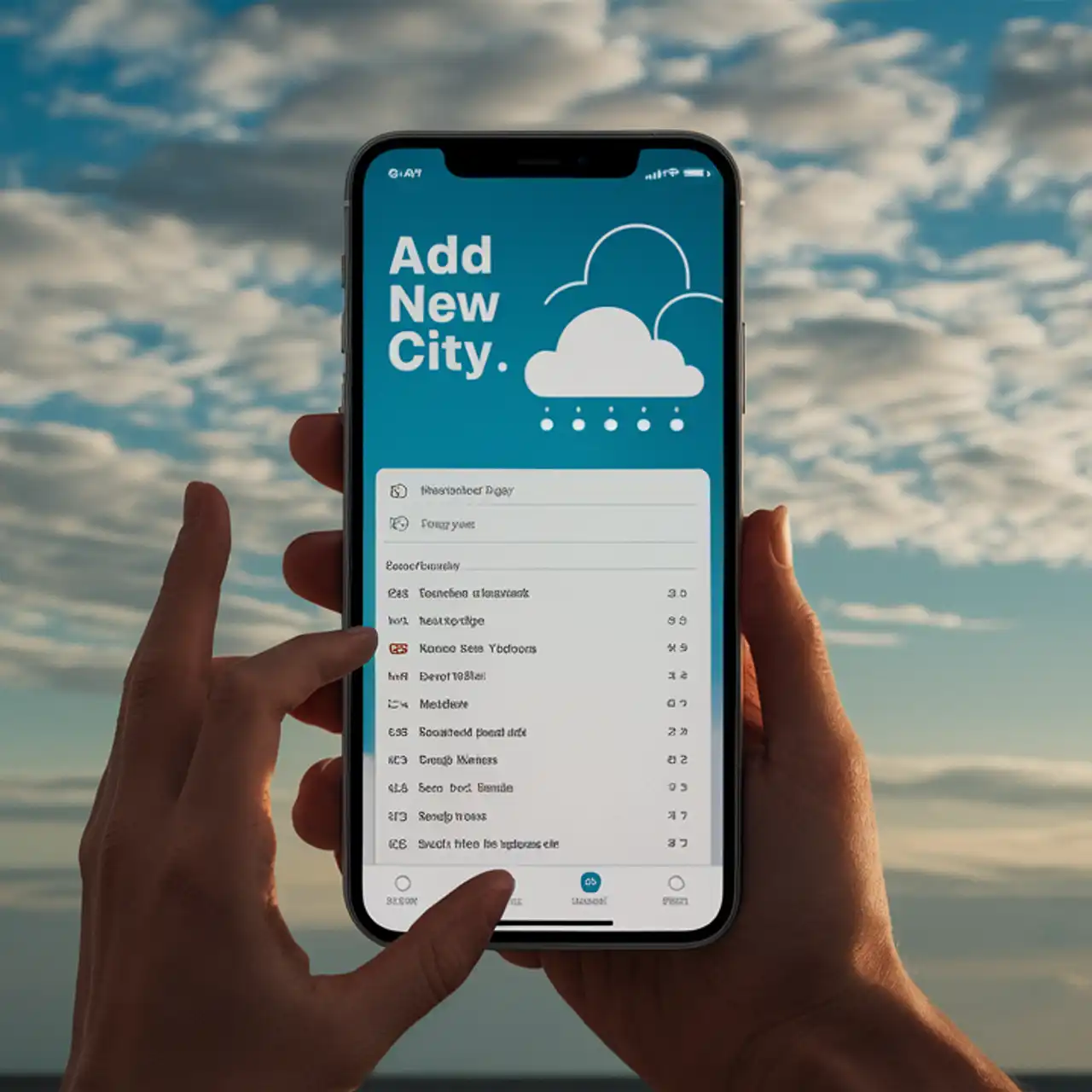 How to Add a City or Location to a Good Weather App Android & iPhone (with Video) | AccuWeather, Yahoo, Samsung, Vivo, and More