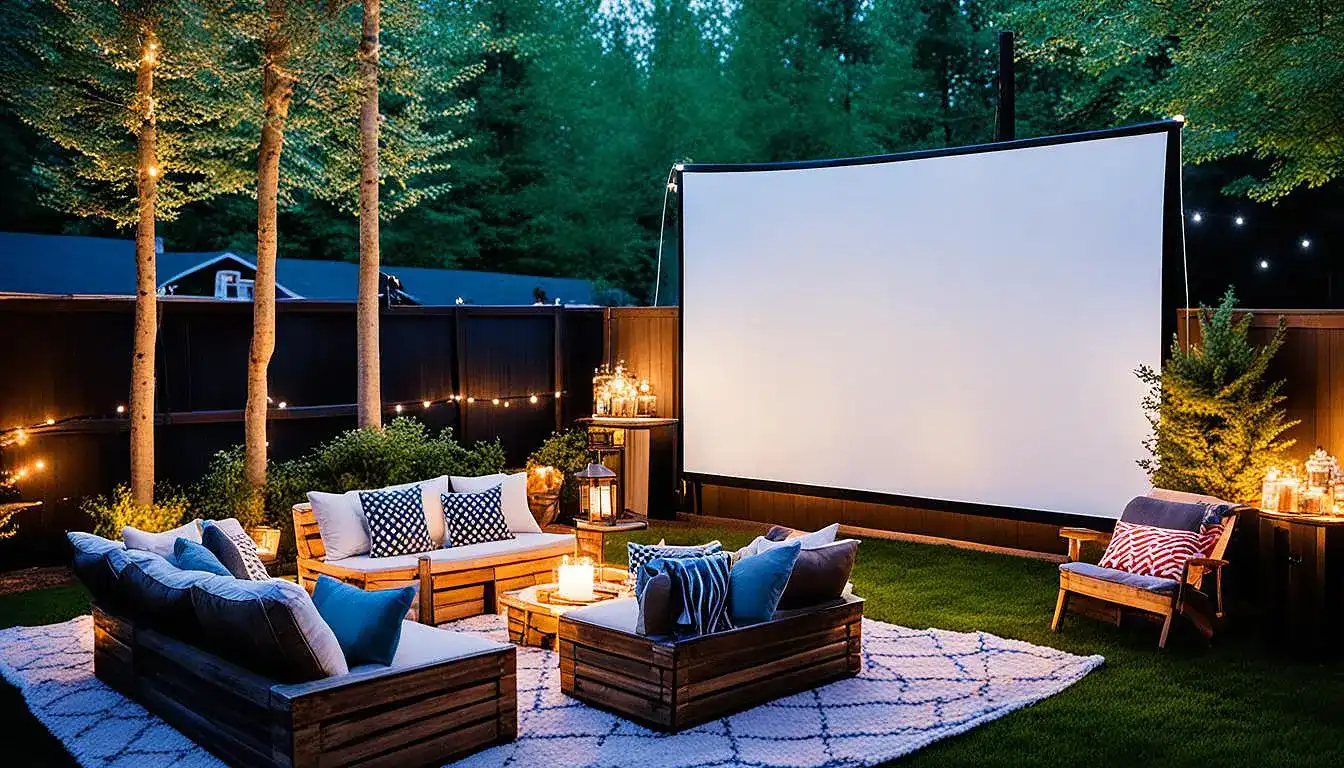DIY Backyard Movie Screen and Projector Setups | Outdoor Activities